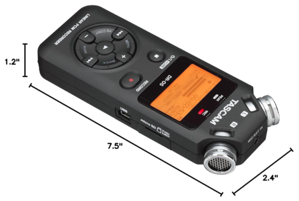 Tascam DR-05 Digital Recorder - Image 3